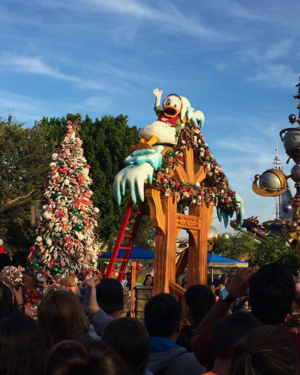 Christmas in Disneyland, Christmas in Disneyland 2017, Disneyland 2017, Disneyland Christmas Fantasy Parade