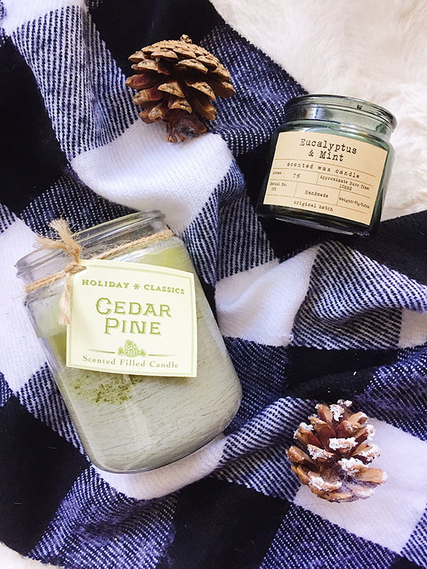 My winter candle collection Hannah on Horizon