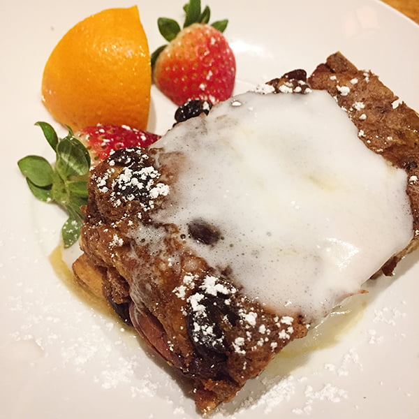 The Porch Sacramento, The Porch restaurant Sacramento, the porch restaurant, Dine Downtown Sacramento, Pecan Bread Pudding