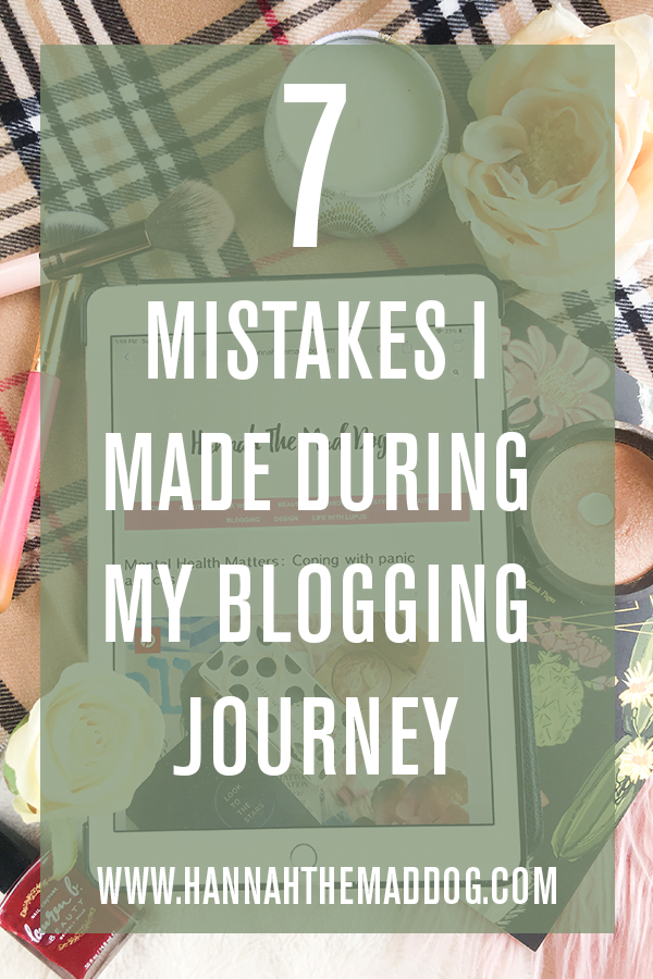 blogging mistakes, mistakes i made during my blogging journey